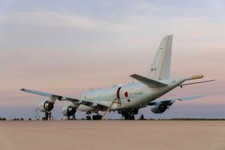 A Japan Maritime Self-Defense Force Kawasaki P-1 aircraft at RAAF Base Darwin during Exercise Kakadu 2024. 