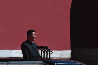 Xi Jinping making a speech