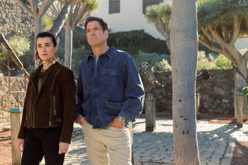 Cote De Pablo as Ziva David and Michael Weatherly as Tony Dinozzo — 'NCIS: Tony & Ziva' Season 1 Finale